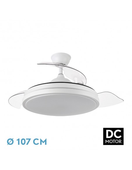 Ventilador ESCORPION de techo con aspas retractiles Modelo Escorpion