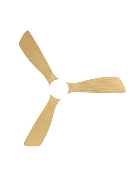 Ventilador de Techo con Lámpara Modelo Azabache