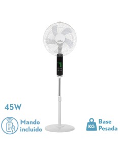 Ventilador de Pie Blanco -...