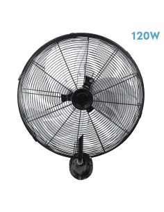 Ventilador de Pared Negro -...