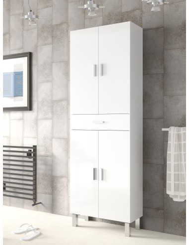 Columna Baño 4 Puertas + 1 Cajón...