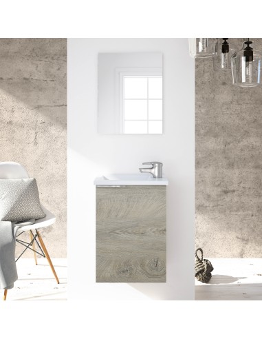 Mueble MINI 40 1 Puerta + Espejo +...