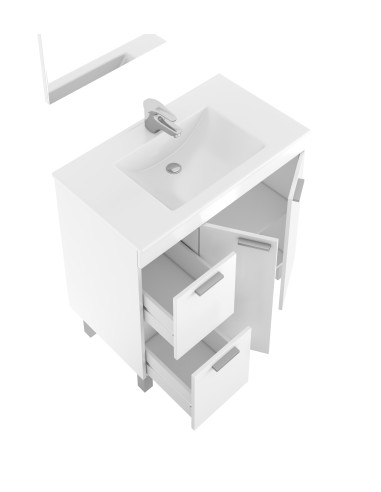 Mueble lavabo AKTIVA 2 Puertas + 2...