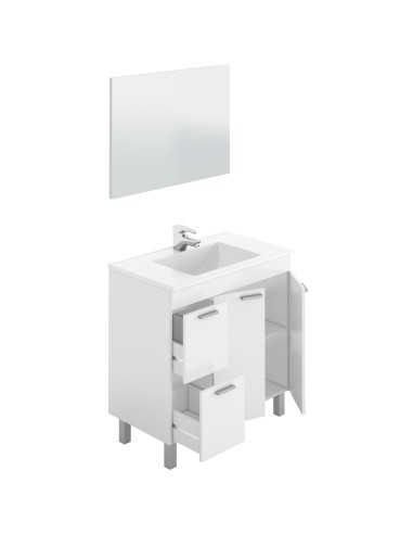 Mueble lavabo AKTIVA 2 Puertas + 2...