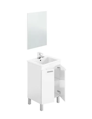 Mueble lavabo KONCEPT PEQ. 2 Puertas + Espejo - Lavabo no incluido