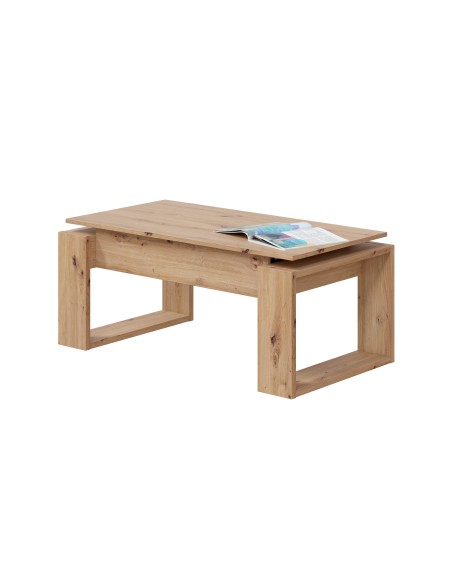 Mesa Centro Elevable Roble Nodi URBAN