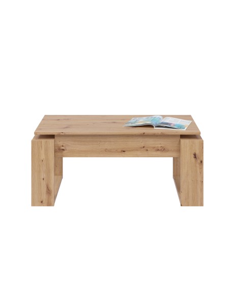 Mesa Centro Elevable Roble Nodi URBAN
