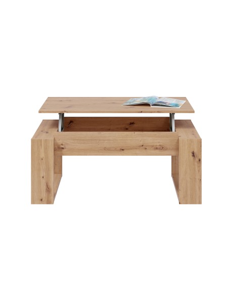 Mesa Centro Elevable Roble Nodi URBAN