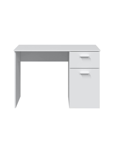 Mesa escritorio 1 Cajón + 1 Puerta Blanco Artik