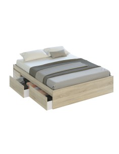Cama 150 con 4 cajones...