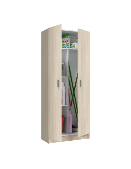 Armario 2 Puertas - Escobero roble - USE