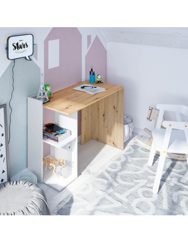 Mesa escritorio (reversible) Roble... Mesa escritorio (reversible) Roble...