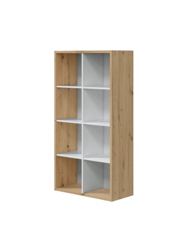 Estantería cubos Roble Nodi y Blanco... Estantería cubos Roble Nodi y Blanco...