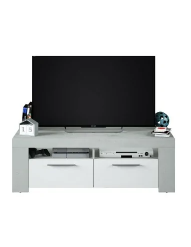 Mueble TV Cemento/ Blanco Artik URBAN
