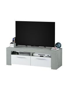 Mueble TV Cemento/ Blanco... 2