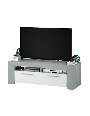 Mueble TV Cemento/ Blanco Artik URBAN Mueble TV Cemento/ Blanco Artik URBAN