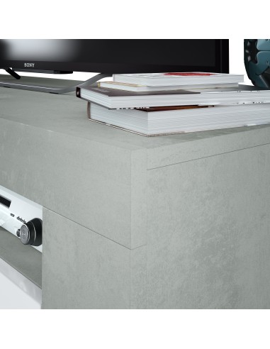 Mueble TV Cemento/ Blanco Artik URBAN Mueble TV Cemento/ Blanco Artik URBAN