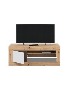 Mueble TV 2 Puertas Roble...