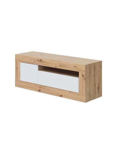 Mueble TV 2 Puertas Roble Nodi/Blanco...