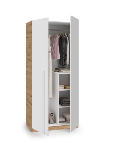 Armario JUVENIL 2 Puertas Roble...