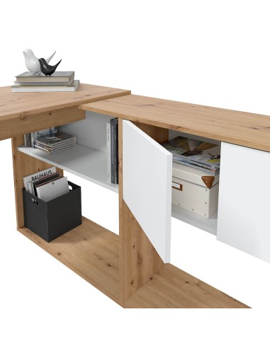 Mesa escritorio-estanteria... Mesa escritorio-estanteria...