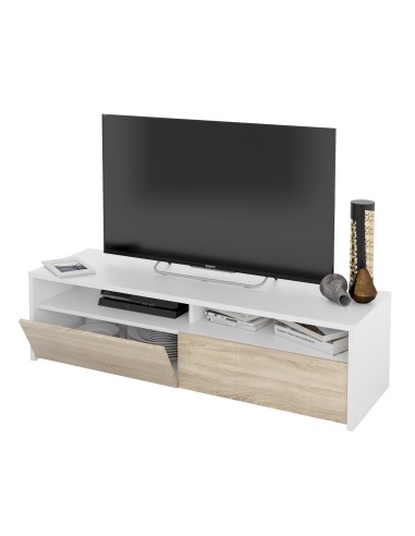 Mueble TV 2 Puertas Blanco...