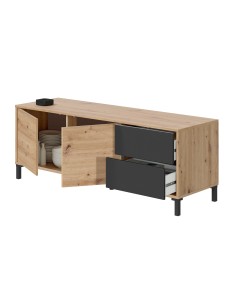 Mueble TV 2 Puertas + 2... 2