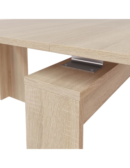 Consola Comedor Extensible FUNZIONALE 90x50-237 - Roble Canadian