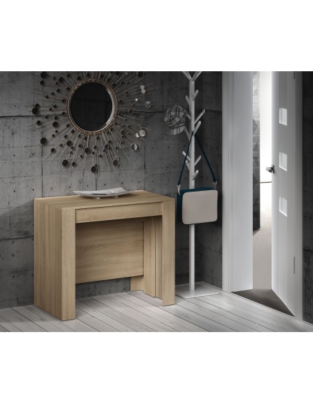 Consola Comedor Extensible FUNZIONALE 90x50-237 - Roble Canadian