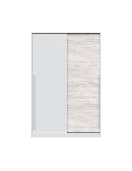 Armario MAX 2 Puertas correderas - Blanco Artik/Velho