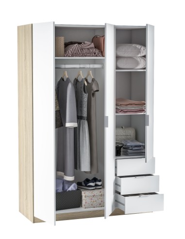 Armario LC 3 Puertas + 3 Cajones...