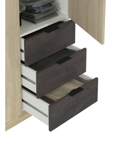 Armario LC 3 Puertas + 3 Cajones...