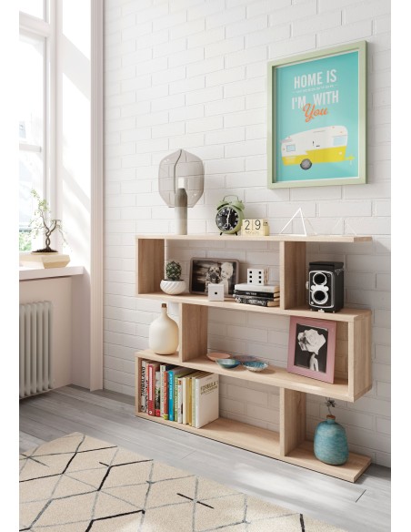 Estantería baja roble canadian DANERYS