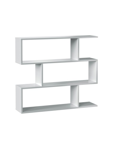 Estantería baja blanco brillo DANERYS Estantería baja blanco brillo DANERYS