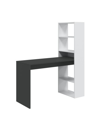 Mesa + Estanteria Blanco Artik/Gris...