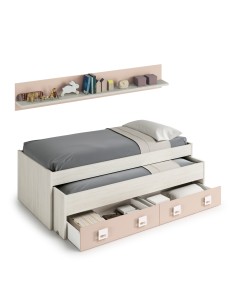 Cama doble NUBE sin somier...