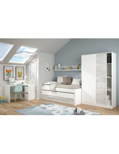 Cama doble ELLIOT sin...