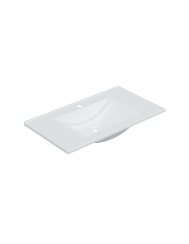 Lavabo 80x45 PMMA blanco