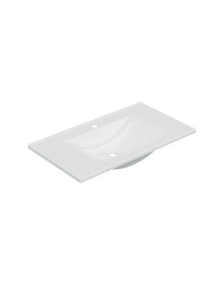 Lavabo 80x45 PMMA blanco