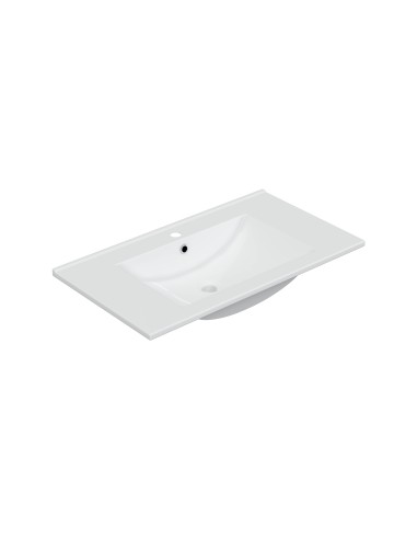 Lavabo 80x45 CERAMICA blanco