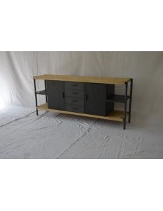 Buffet Abeto Metal 186x45x80