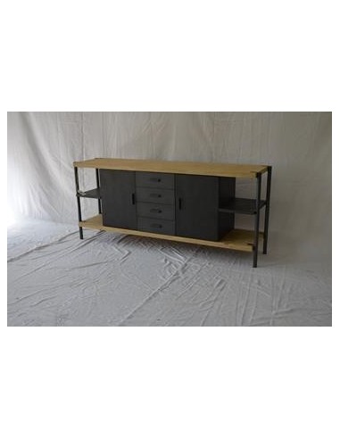 Buffet Abeto Metal 186x45x80