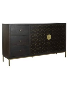 Buffet Acacia Metal...