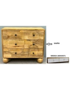 Buffet Mango 180x34x71...