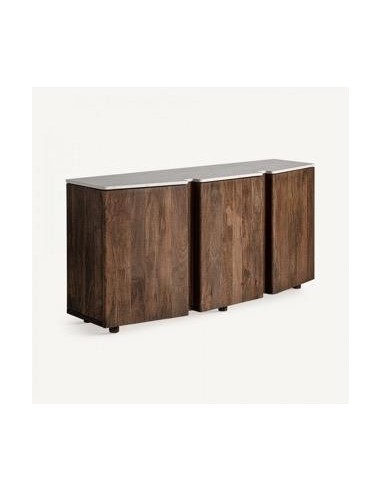 Buffet Mango Marmol 162,5x47x76 Marron