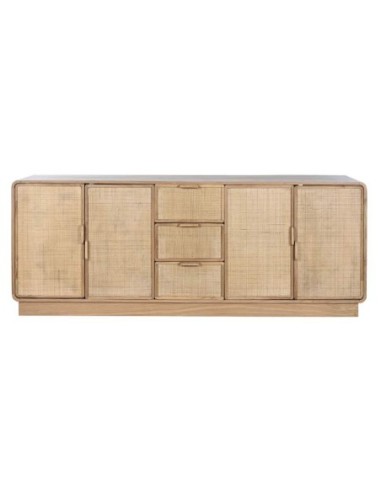 Buffet Roble Ratan 182x45x71 Natural