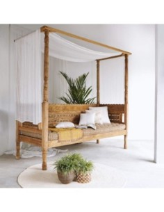 Cama Teca 235x90x220 Con...