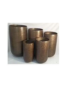 Macetero Set 5 Aluminio...