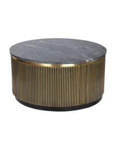 Mesa Centro Laton Marmol...