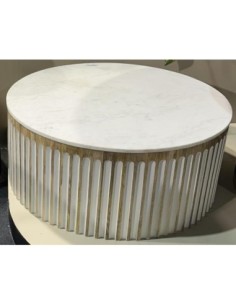 Mesa Centro Mango Marmol...